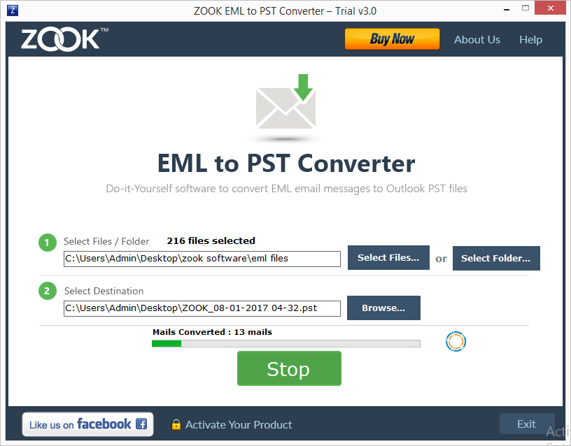 incredimail to pst conversion